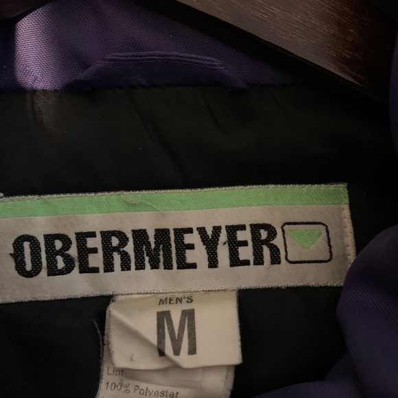 Authentic 1980s Obermeyer Men's Puffy Ski Jacket - Picture 4 of 4